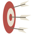 © Sarwono - Target with arrow vector