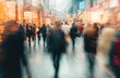 © Milana - Blurred Crowd at Business Expo Event Convention Trade Show Job Fair Meeting