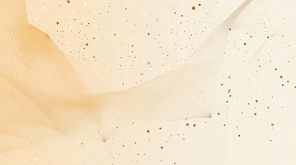 Leinwandbilder - Elegant abstract design featuring soft textures and golden accents in a light color palette for creative applications. Generative AI