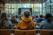 © KyleAnderson - Audience at Business Conference Listening to Speaker in Modern Lecture Hall