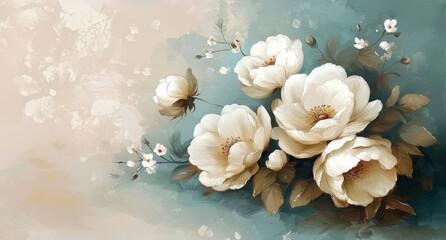 A charming vintage bouquet featuring delicate floral blossoms.