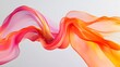 © AIvory - Flowing abstract fabric waves creative studio digital art soft textures close-up colorful movement