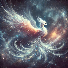 cosmic phoenix of stars