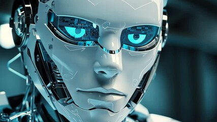 Wall Mural - a man automation expert discusses digital transformation and automation, showcasing how businesses i