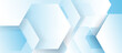 © pickup - Light Blue Abstract Hexagonal Geometric Background