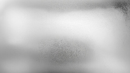 Poster - A light gray gradient texture background featuring a smooth transition from light to dark shades, complemented by elements of glass and silver metal. This elegant and minimalist design creates a clean