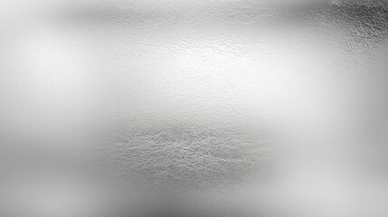 Poster - A light gray gradient texture background featuring a smooth transition from light to dark shades, complemented by elements of glass and silver metal. This elegant and minimalist design creates a clean