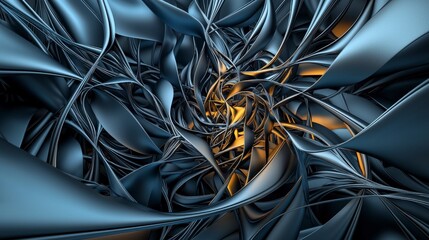Fototapete - Musical rhythm visualization abstract geometry digital art vibrant colors close-up creative inspiration