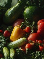 Wall Mural - Vegetable Close-up