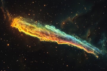 colorful object in galaxy