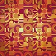 © infinite - Retro geometric background