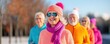© IYearDesign - A group of retirees creating a walking group to promote fitness and social connection