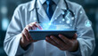 © Arterego Studio - Doctor Using Tablet with Digital Health Data