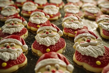 Wall Mural - Santa Claus Cookies