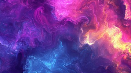 Wall Mural - Abstract colorful animation. Multicolor liquid background. Beautiful gradient texture, Moving abstract multicolored background.