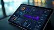 © sup - Modern Business Analytics Dashboard on Tablet