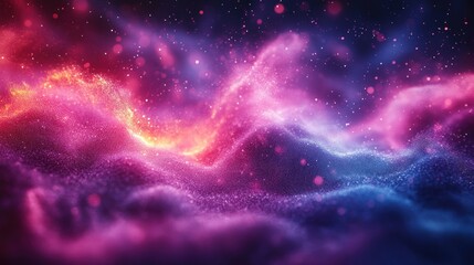 cosmic dust swirls, nebula background, digital art, abstract texture
