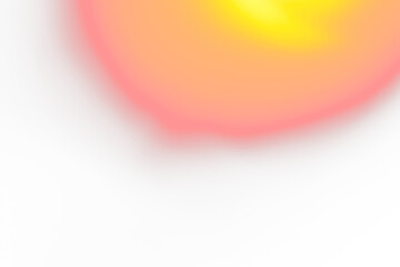 Wall Mural - abstract fiery orange and red gradient on transparent overlay background.