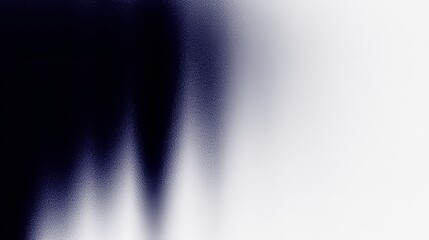 Fototapete - An abstract web banner design with a dark blue-purple gradient background, a grainy texture, and space for text.