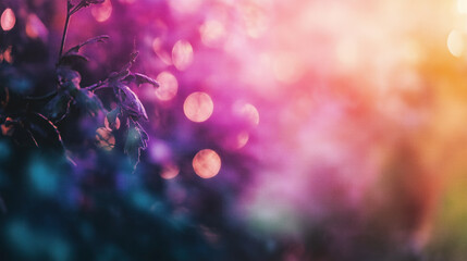 abstract bokeh background blue fuchsia purple orange wallpapers backdrops