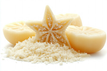 Poster - Grated Parmesan Cheese Isolated