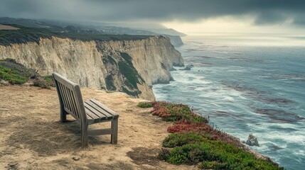 beautiful coastline landscape