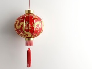 Wall Mural - Red Dragon Lantern Festive Chinese Decoration