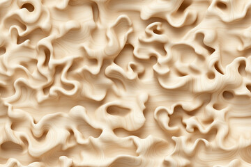 Wall Mural - seamless abstract beige texture with flowing patterns for modern art and design projects.