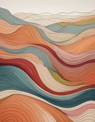 Wall Mural - abstract colorful background