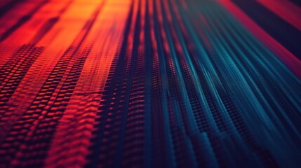 Abstract Red Blue Data Stream, Digital Background, Technology, Website