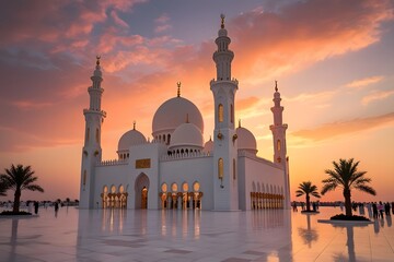 Wall Mural - A peaceful image of a ramadan Photography