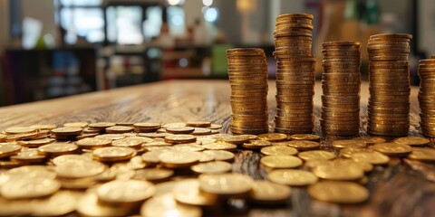 Leinwandbilder - Visual representation of inflation  impact on everyday goods, featuring detailed price comparisons over time in an educational format.