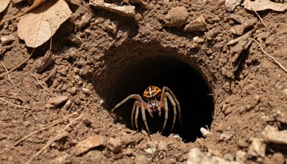 halloween spider on the wall