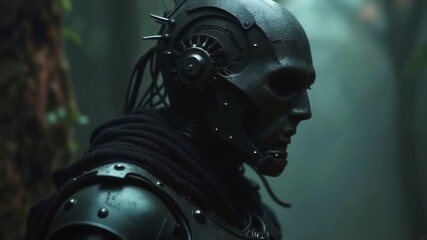 Fototapete - Biomechanical creature