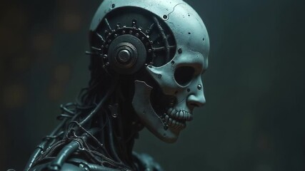 Fototapete - Biomechanical creature
