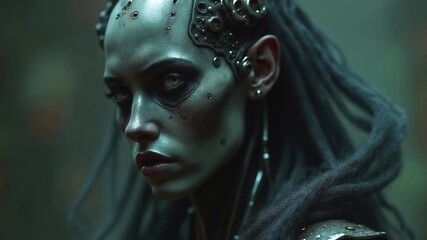 Fototapete - Biomechanical creature