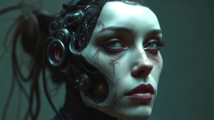 Fototapete - Biomechanical creature