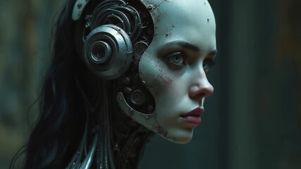 Fototapete - Biomechanical creature