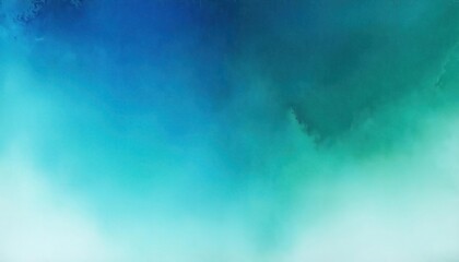 Wall Mural - soft watercolor gradient in shades of blue, teal, and turquoise with abstract artistic texture, idea
