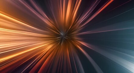 Wall Mural - Abstract radial fiber structure 4K