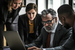 © Muhammad - Teamwork, Innovation, and the Digital Future: A Collaborative Approach to Successful Transformation. A diverse team navigates the complexities of technological advancement, symbolizing