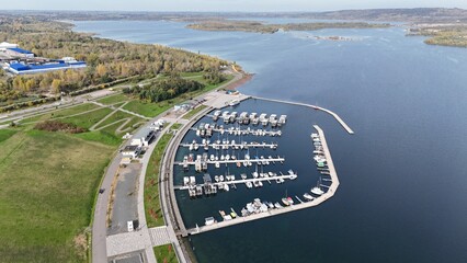 Wall Mural - Marina bei Braunsbedra am Geiseltalsee