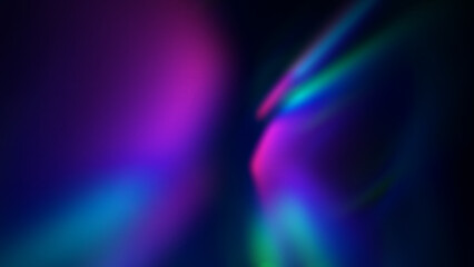 Wall Mural - abstract color blur overlay: abstract blur of vibrant pink, blue, and green creates a dynamic overla
