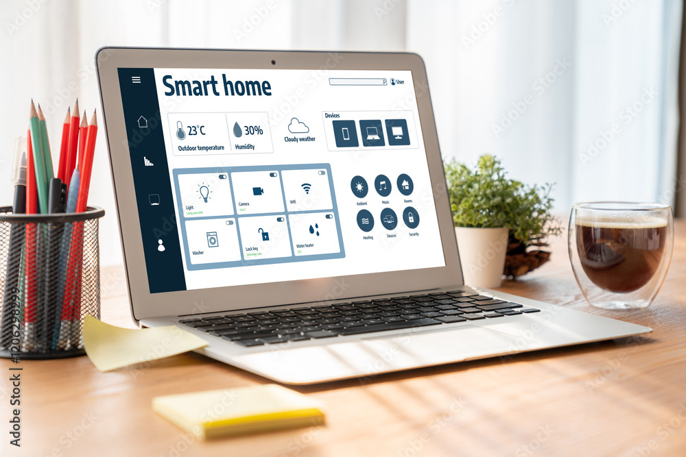 Smart home technology, centric remote control system with digital ...