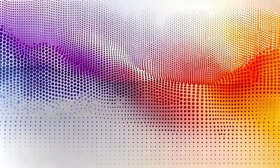 Wall Mural - abstract waves in vibrant colors create a dynamic background, suggesting movement and energy for cre