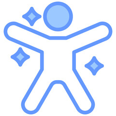 Accessibility Blue Icon