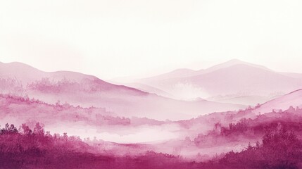 Wall Mural - abstract background, gentle gradients transitioning from pastel lavender to rich plum with a delicat