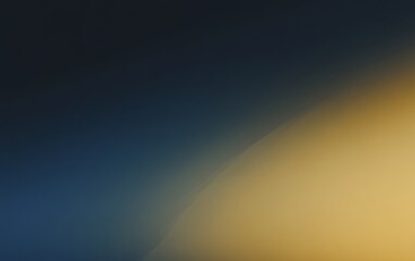 Wall Mural - A sophisticated abstract gradient background with muted golds and deep blues.featuring elegant color transitions.focusing on luxury and depth.ideal for premium branding and design