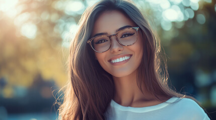 portrait of a pretty woman
