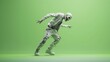 © Sangsung - Creepy Zombie Figure in Green Background